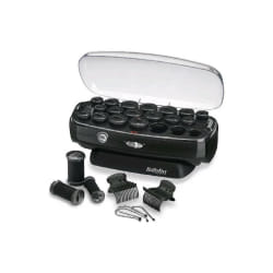 BaByliss Thermo Ceramic Rollers Kit d'accessoires de coiffure Noir, Acier inoxydable 50 W 2 m