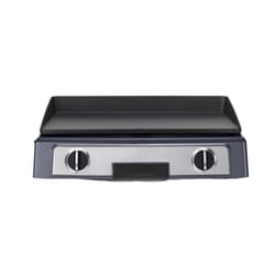 Cuisinart PL60BE gril éléctrique Pose libre 2200 W Noir, Argent, Acier inoxydable
