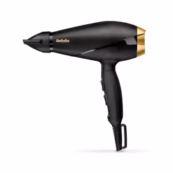 BaByliss 6704E sèche-cheveux 2000 W Noir, Or
