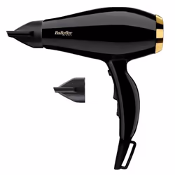 BaByliss Super Pro 2300, Secteur, 33,3 m/s, 120 m³/h, Noir, Or, Monochromatique, Orifice de suspension