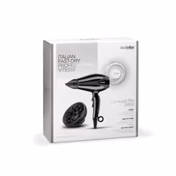 BaByliss Compact Pro 2400 sèche-cheveux 2400 W Noir - Vue supplémentaire 11