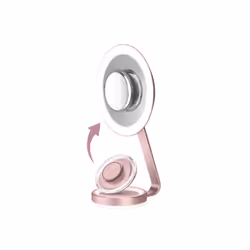 BaByliss LED Beauty Mirror miroir de maquillage Autonome Rond Rose - Vue supplémentaire 6