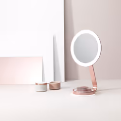 BaByliss LED Beauty Mirror miroir de maquillage Autonome Rond Rose - Vue supplémentaire 9