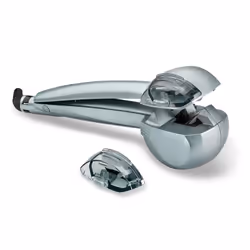 BaByliss C1800E brosse soufflante et fer à lisser Fer à friser automatique Vapeur Gris 2,7 m