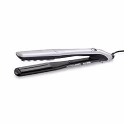 BaByliss Steam Lustre Styler, Fer à lisser, Vapeur, 170 °C, 210 °C, 20 s, Noir, Blanc