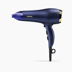 BaByliss Midnight Luxe 2300 sèche-cheveux 2300 W Bleu, Or