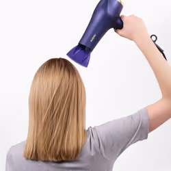 BaByliss Midnight Luxe 2300 sèche-cheveux 2300 W Bleu, Or