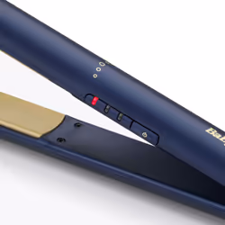 BaByliss Midnight luxe 235 Fer à lisser À chaleur Bleu, Or
