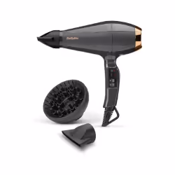 BaByliss 6719DE, Secteur, Noir, 2200 W
