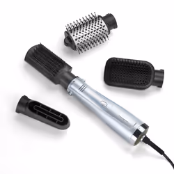 BaByliss Hydro-Fusion Hydro Fusion Smooth & Shape Brosse soufflante à air chaud À chaleur Gris, Argent 1000 W 2,5 m - Vue supplémentaire 6