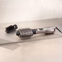 BaByliss AS90PE brosse soufflante et fer à lisser Brosse soufflante à air chaud À chaleur Noir, Rose doré 1000 W 2,2 m