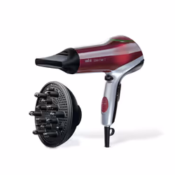 Braun HD770, 70 °C, Rouge, Argent, Monochromatique, Orifice de suspension, Boutons, Glissière, 2200 W