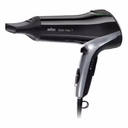 Braun HD710 sèche-cheveux 2200 W Noir, Argent