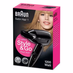 Braun HD130 sèche-cheveux 1200 W Noir