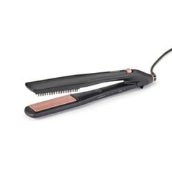 BaByliss ST596E brosse soufflante et fer à lisser Vapeur Beige, Noir 2,5 m