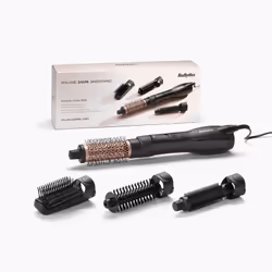 BaByliss AS122E brosse soufflante et fer à lisser Brosse soufflante à air chaud À chaleur Noir, Or rose 1200 W 2,2 m