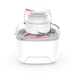 Cuisinart Solo Scoops Sorbetière traditionnelle 0,475 L Gris, Transparent, Blanc