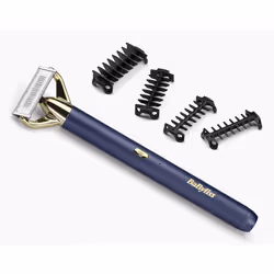 BaByliss Super- X Metal X-Blade, Rasoir à grille, Bleu, Métal, Titane, Boutons, 1 mm