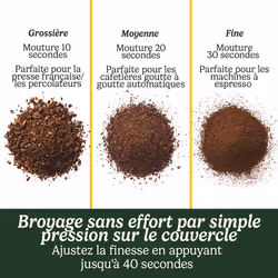 Moulin À Café 140w - Cuisinart - Dcg20bkne - Vue supplémentaire 2