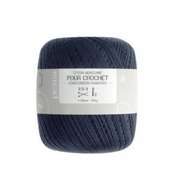 Prima Mercerie Fil crochet coton à crocheter pelote 560 m