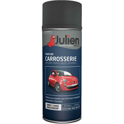 Julien - Peinture aérosol pour Carrosserie - Brillant Gris Titane Métal - 400 ml