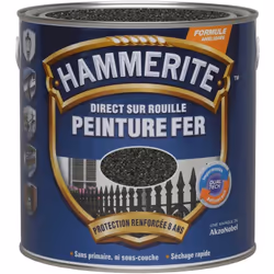 LIVRAISON OFFERTE DES 39€ D’ACHAT ET RETOUR GRATUIT ! Hammerite Peinture antirouille Forgée : C’est une peinture de finition ...