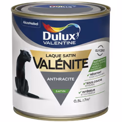LIVRAISON OFFERTE DES 39€ D’ACHAT ET RETOUR GRATUIT ! Dulux Valentine laque valénite brillant : Une laque hautement résistant ...