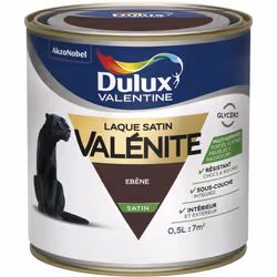 LIVRAISON OFFERTE DES 39€ D’ACHAT ET RETOUR GRATUIT ! Dulux Valentine laque valénite brillant : Une laque hautement résistant ...