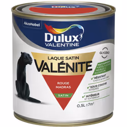LIVRAISON OFFERTE DES 39€ D’ACHAT ET RETOUR GRATUIT ! Dulux Valentine laque valénite brillant : Une laque hautement résistant ...