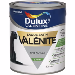 LIVRAISON OFFERTE DES 39€ D’ACHAT ET RETOUR GRATUIT ! Dulux Valentine laque valénite satin : Une laque hautement résistante a ...