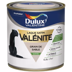 LIVRAISON OFFERTE DES 39€ D’ACHAT ET RETOUR GRATUIT ! Dulux Valentine laque valénite brillant : Une laque hautement résistant ...