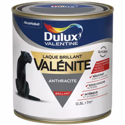 LIVRAISON OFFERTE DES 39€ D’ACHAT ET RETOUR GRATUIT ! Dulux Valentine laque valénite brillant : Une laque hautement résistant ...