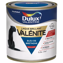 LIVRAISON OFFERTE DES 39€ D’ACHAT ET RETOUR GRATUIT ! Dulux Valentine laque valénite brillant : Une laque hautement résistant ...