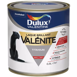 LIVRAISON OFFERTE DES 39€ D’ACHAT ET RETOUR GRATUIT ! Dulux Valentine laque valénite brillant : Une laque hautement résistant ...