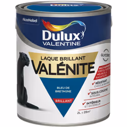 LIVRAISON OFFERTE DES 39€ D’ACHAT ET RETOUR GRATUIT ! Dulux Valentine laque valénite brillant : Une laque hautement résistant ...