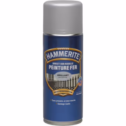 LIVRAISON OFFERTE DES 39€ D’ACHAT ET RETOUR GRATUIT ! HAMMERITE PEINTURE FER - DIRECT SUR ROUILLE BRILLANT Hammerite Direct s ...