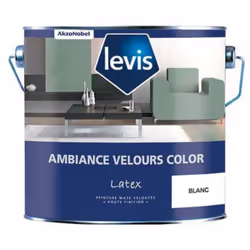 Aspect mat velouté soyeux Confort d’utilisation Entretien facile Peinture mate veloutée non lustrante à base de résines acryl ...