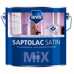 Bon garnissant Bel arrondi Lessivable Peinture laque satinée garnissante à base de résines alkydes en phase solvant pour bois ...