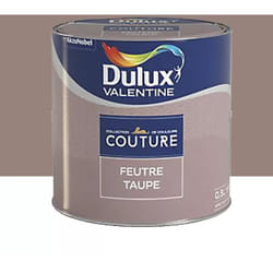 Peinture acrylique Dulux Valentine Couture Feutre taupe 0,5 l