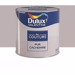 La Peinture acrylique Dulux Valentine Couture est une peinture riche en résine et en pigments de haute qualité. La formulatio ...