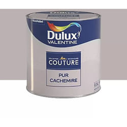 Peinture acrylique Dulux Valentine Couture Pur cachemire 0,5 L
