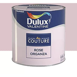 Peinture acrylique Dulux Valentine Couture Rose organza 0,5 L