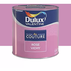 La Peinture acrylique Dulux Valentine Couture est une peinture riche en résine et en pigments de haute qualité. La formulatio ...