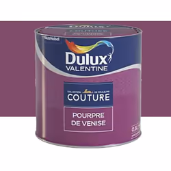 La Peinture acrylique Dulux Valentine Couture est une peinture riche en résine et en pigments de haute qualité. La formulatio ...