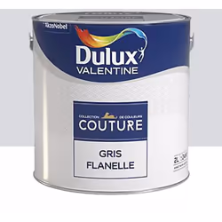 La Peinture acrylique Dulux Valentine Couture est une peinture riche en résine et en pigments de haute qualité. La formulatio ...
