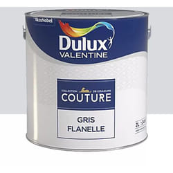 Dulux Valentine - Peinture acrylique Couture Gris flanelle 2 l