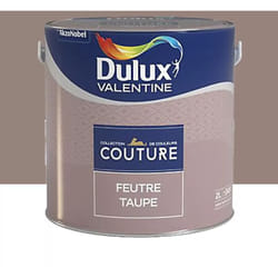 Peinture acrylique Dulux Valentine Couture Feutre taupe 2 L
