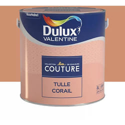 Dulux Valentine - Peinture acrylique Couture Tulle corail 2 l