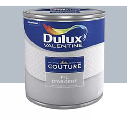 Dulux Valentine - Peinture acrylique Couture Effet Métallisé Fil d'argent 1 l