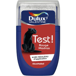 Dulux Valentine - Testeur couleur Rouge Madras 30 mL - Peinture